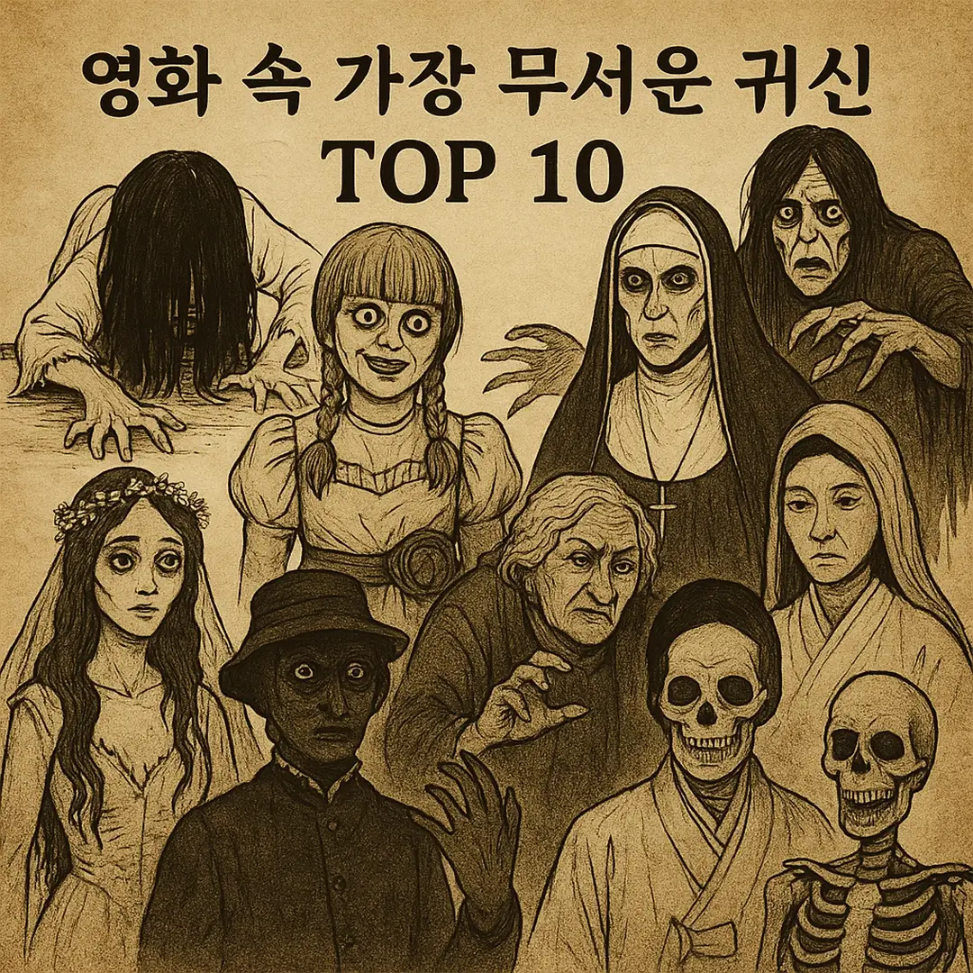 영화 속 가장 무서운 귀신 캐릭터 TOP 10의 문화적 해석 (1)