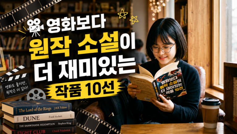 영화보다 원작 소설이 더 재미있는 작품 10선